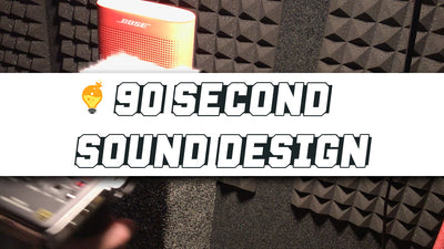 90 Second Sound Design - Household Tools to Sci-Fi Laser